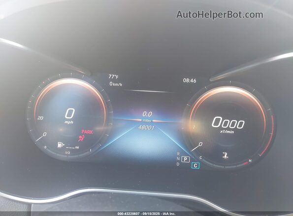 W1KWF8EB1MR651551 2021 MERCEDES-BENZ C Gray Widok tylnych siedzeń