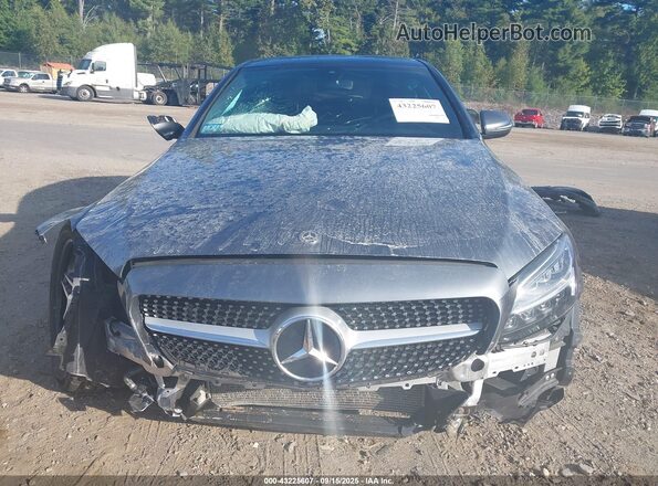 W1KWF8EB1MR651551 2021 MERCEDES-BENZ C Gray Widok wnętrza z tyłu