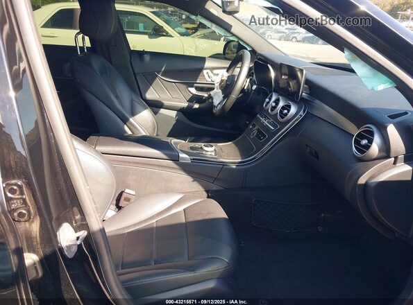 W1KWF8EB2MR652448 2021 MERCEDES-BENZ C-CLASS Black წინა სალონის ხედი