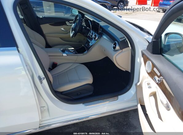 W1KWF8EB9MR648512 2021 MERCEDES-BENZ C-CLASS White Вид салону спереду