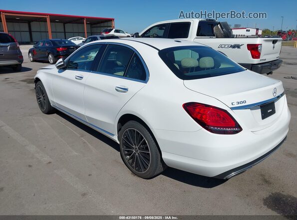 W1KWF8EB9MR648512 2021 MERCEDES-BENZ C-CLASS White Задня ліва чверть
