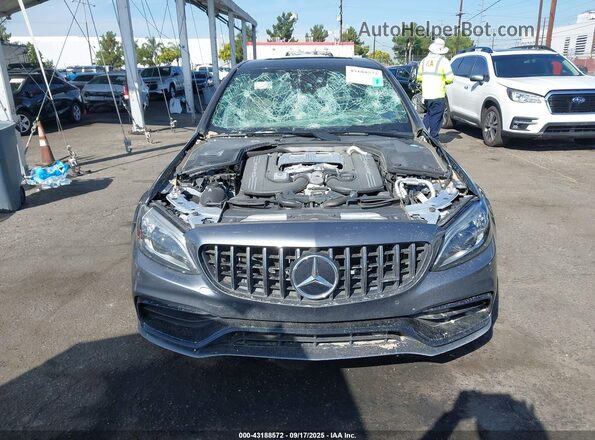 W1KWF8HB2MR620448 2021 MERCEDES-BENZ AMG C 63 Серый 