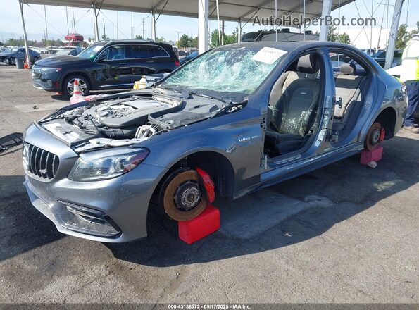 W1KWF8HB2MR620448 2021 MERCEDES-BENZ AMG C 63 Серый 