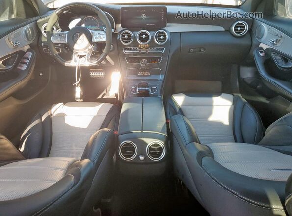 W1KWF8HB8MR616453 2021 MERCEDES-BENZ C Black Dashboard view