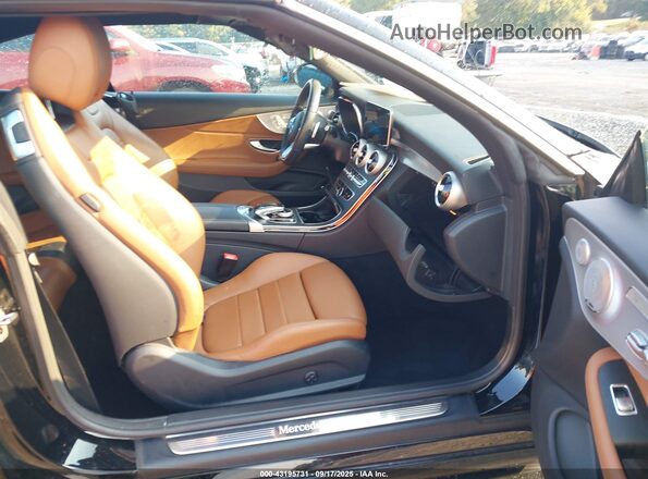 W1KWK8DB2MG095470 2021 MERCEDES-BENZ C-CLASS Черный Вид салона спереди