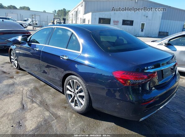 W1KZF5KB4NB050824 2022 MERCEDES-BENZ E-CLASS Синий Задняя левая четверть