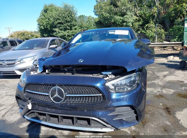 W1KZF5KB4NB050824 2022 MERCEDES-BENZ E-CLASS Синий Вид щитка приборов