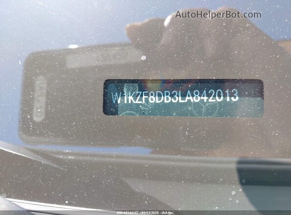 W1KZF8DB3LA842013 2020 MERCEDES-BENZ E White Engine compartment view