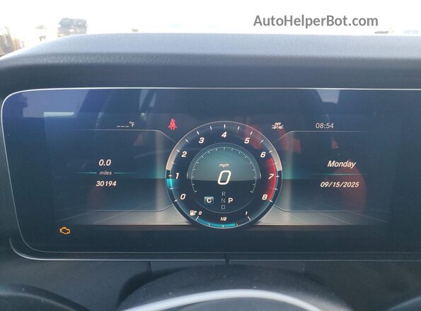 W1KZF8DB8LA816717 2020 MERCEDES-BENZ E Black 