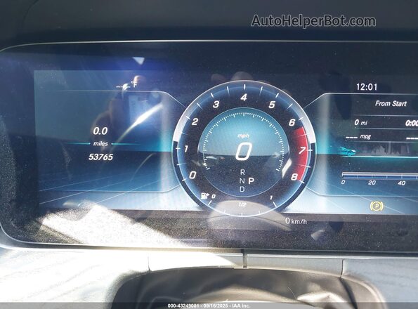 W1KZF8DB9LA812904 2020 MERCEDES-BENZ E-CLASS Black Vista de los asientos traseros