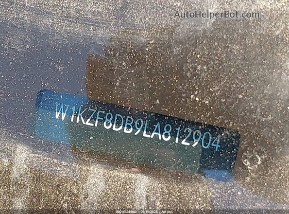 W1KZF8DB9LA812904 2020 MERCEDES-BENZ E-CLASS Black Vista del compartimento del motor