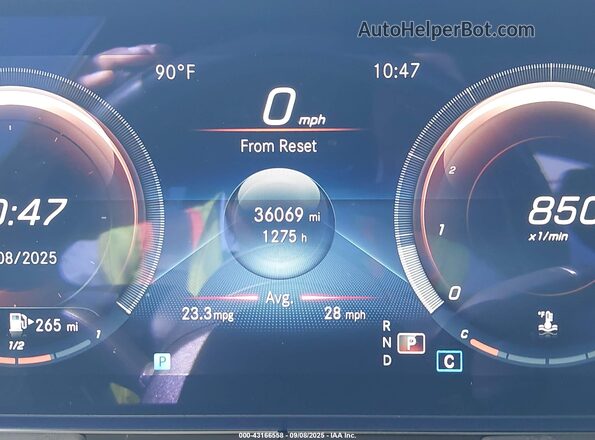 W1KZF8DB9MA892724 2021 MERCEDES-BENZ E-CLASS Gray 