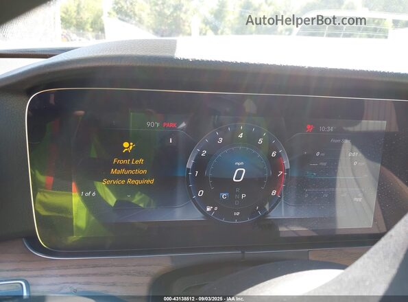 W1KZF8EB2LA832961 2020 MERCEDES-BENZ E-CLASS Gray Rear seats view