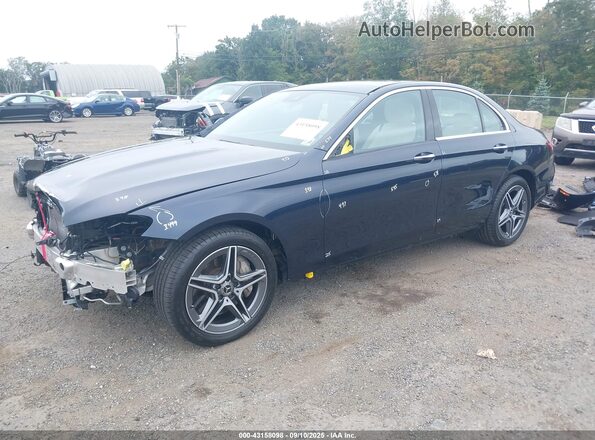 W1KZF8EB2PB186157 2023 MERCEDES-BENZ E-CLASS Синий Передняя левая четверть