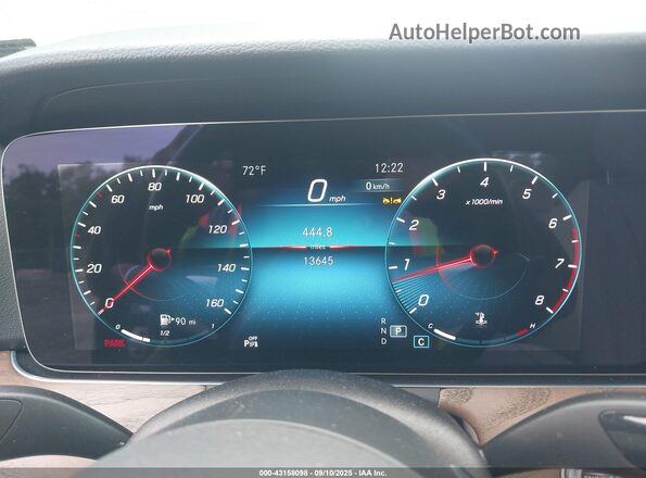 W1KZF8EB2PB186157 2023 MERCEDES-BENZ E-CLASS Синий Вид задних сидений