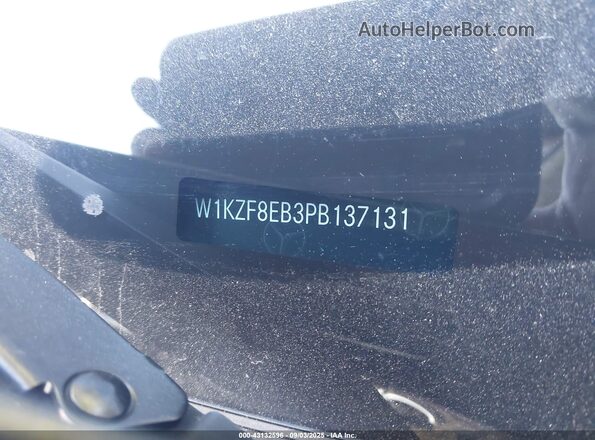 W1KZF8EB3PB137131 2023 MERCEDES-BENZ E-CLASS Черный Вид щитка приборов