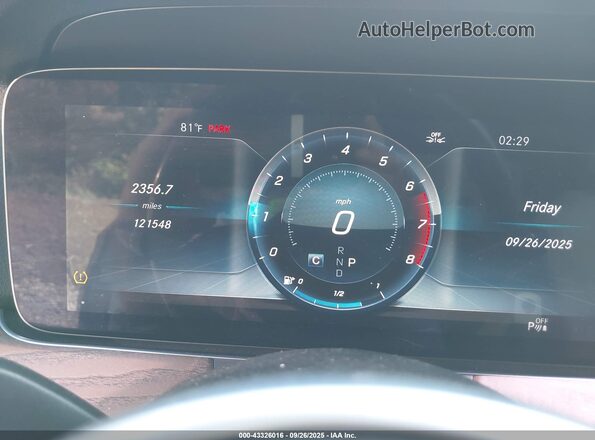 W1KZF8EB5LA814082 2020 MERCEDES-BENZ E-CLASS Белый Вид задних сидений