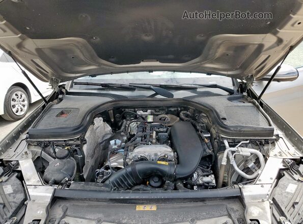 W1N0G8DBXMV281909 2021 MERCEDES-BENZ GLC-CLASS Beige Vista del compartimento del motor
