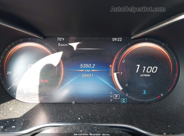 W1N0G8EB0MF923076 2021 MERCEDES-BENZ GLC 300 Blue უკანა სავარძლების ხედი
