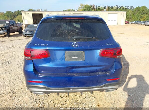 W1N0G8EB0MF923076 2021 MERCEDES-BENZ GLC 300 Blue 