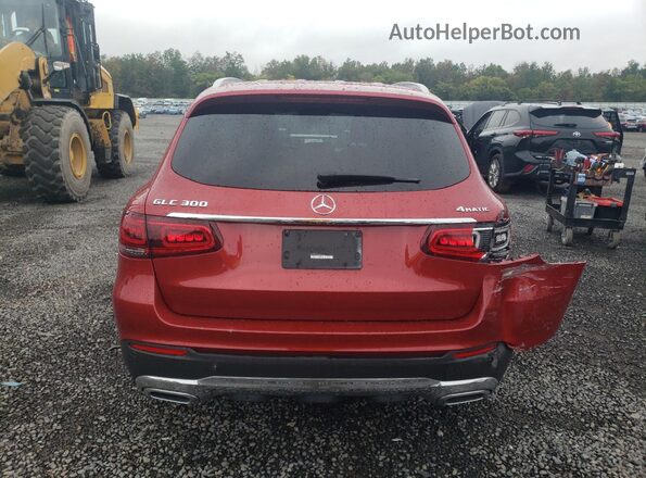 W1N0G8EB1MF922826 2021 MERCEDES-BENZ GLC-CLASS Burgundy 