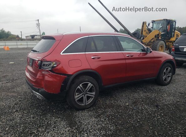 W1N0G8EB1MF922826 2021 MERCEDES-BENZ GLC-CLASS Burgundy 
