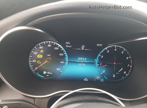 W1N0G8EB1MF922826 2021 MERCEDES-BENZ GLC-CLASS Burgundy 