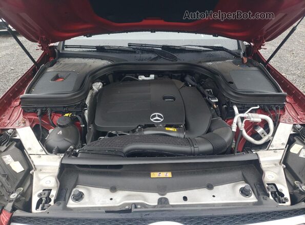 W1N0G8EB1MF922826 2021 MERCEDES-BENZ GLC-CLASS Burgundy 
