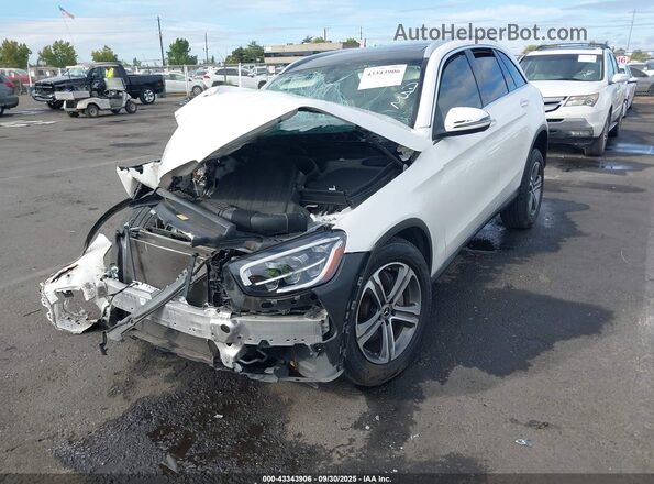 W1N0G8EB3MV307328 2021 MERCEDES-BENZ GLC 300 White Vista tres cuartos delantera izquierda