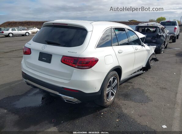 W1N0G8EB3MV307328 2021 MERCEDES-BENZ GLC 300 White Trasero derecho