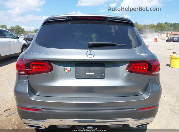 W1N0G8EB4MF890812 2021 MERCEDES-BENZ GLC 300 Gray 