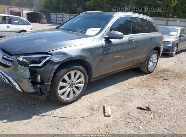 W1N0G8EB4MF890812 2021 MERCEDES-BENZ GLC 300 Gray Передня ліва чверть