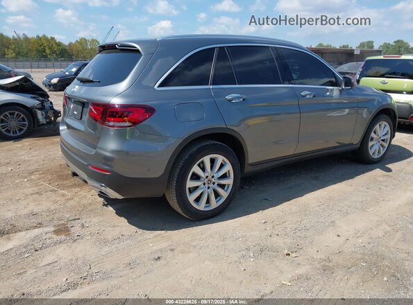 W1N0G8EB4MF890812 2021 MERCEDES-BENZ GLC 300 Gray Задня права чверть
