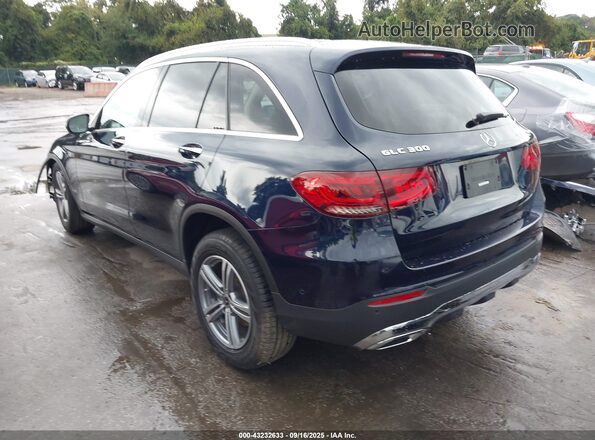 W1N0G8EB4MF928202 2021 MERCEDES-BENZ GLC 300 Blue Задня ліва чверть