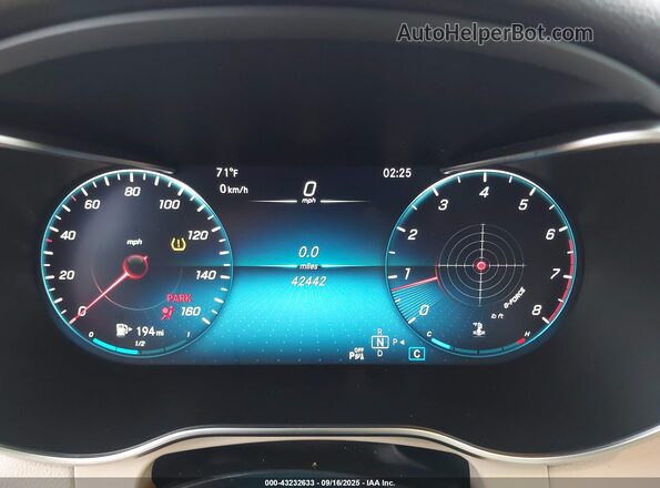 W1N0G8EB4MF928202 2021 MERCEDES-BENZ GLC 300 Blue Вид задніх сидінь