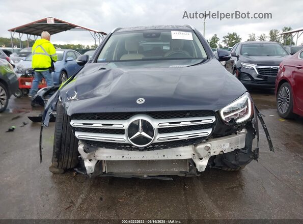 W1N0G8EB4MF928202 2021 MERCEDES-BENZ GLC 300 Blue Вид задньої частини салону