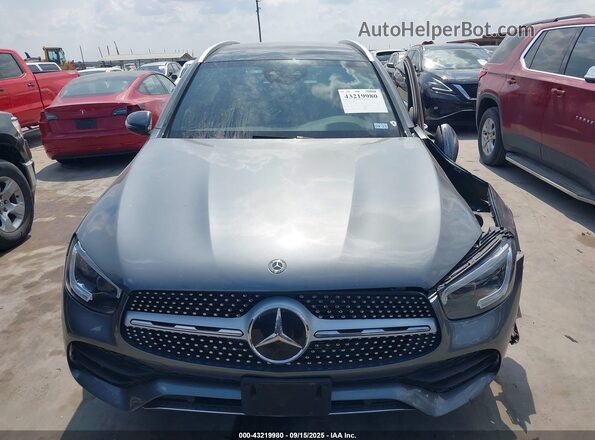 W1N0G8EB5MF868463 2021 MERCEDES-BENZ GLC-CLASS Gray Вид задньої частини салону