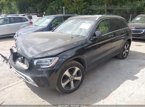 W1N0G8EB6MF885207 2021 MERCEDES-BENZ GLC 300 Черный Передняя левая четверть