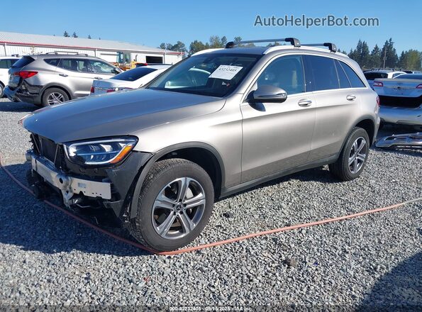 W1N0G8EB7MF942014 2021 MERCEDES-BENZ GLC 300 Серый Передняя левая четверть