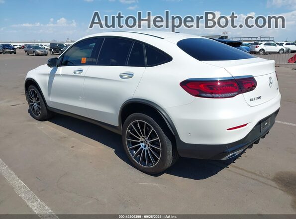W1N0J8EB2NG033501 2022 MERCEDES-BENZ GLC 300 White Trasero izquierdo