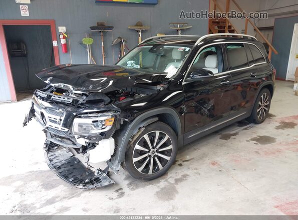W1N4M4HB2MW151694 2021 MERCEDES-BENZ GLB-CLASS Черный Передняя левая четверть