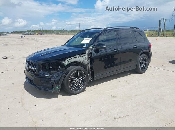 W1N4M4HB6RW352456 2024 MERCEDES-BENZ GLB-CLASS Black Vista tres cuartos delantera izquierda