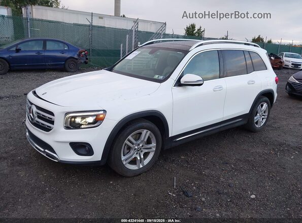 W1N4M4HB7LW071483 2020 MERCEDES-BENZ GLB-CLASS Белый Передняя левая четверть