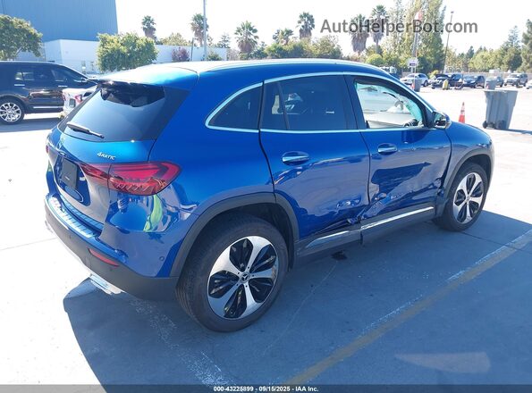 W1N4N4HB0SJ697207 2025 MERCEDES-BENZ GLA 250 Blue უკანა მარჯვენა