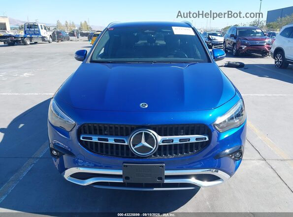 W1N4N4HB0SJ697207 2025 MERCEDES-BENZ GLA 250 Blue ხელსაწყოთა პანელის ხედი