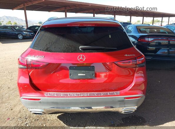 W1N4N4HB2MJ155819 2021 MERCEDES-BENZ GLA 250 Red 