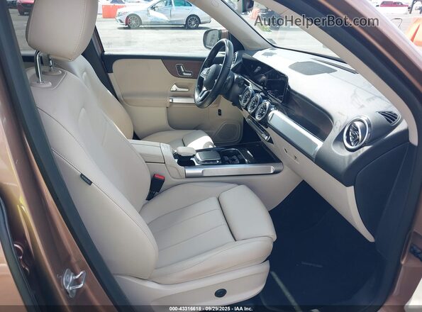 W1N9M0CBXPN024076 2023 MERCEDES-BENZ EQB 250 SUV Brown Вид салону спереду