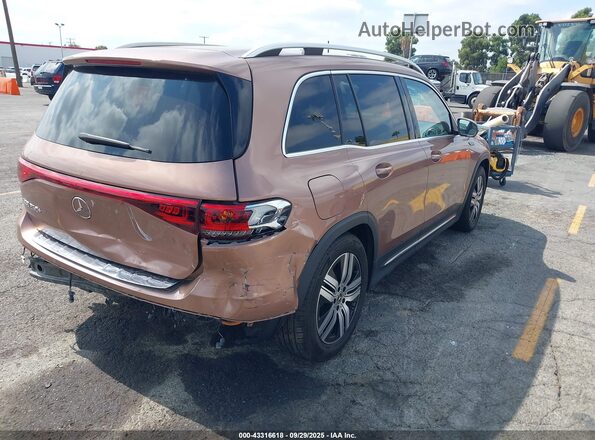 W1N9M0CBXPN024076 2023 MERCEDES-BENZ EQB 250 SUV Brown Задня права чверть