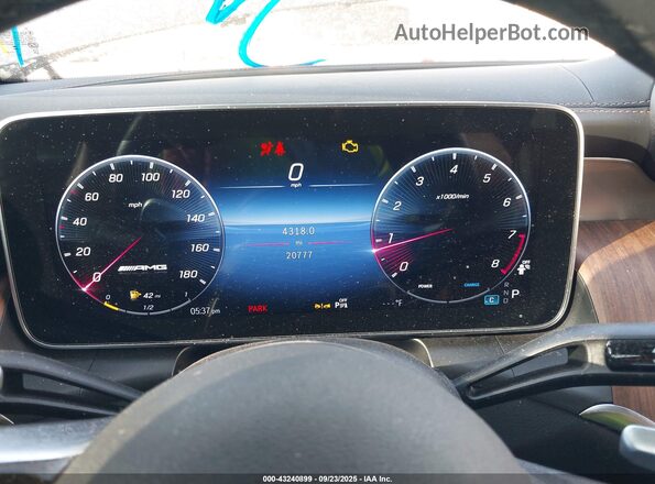 W1NKM8HB4RF106231 2024 MERCEDES-BENZ AMG GLC 43 Dark Blue უკანა სავარძლების ხედი