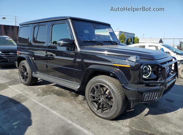 W1NWH1AB4SX017458 2025 MERCEDES-BENZ G-CLASS Черный Передняя правая четверть
